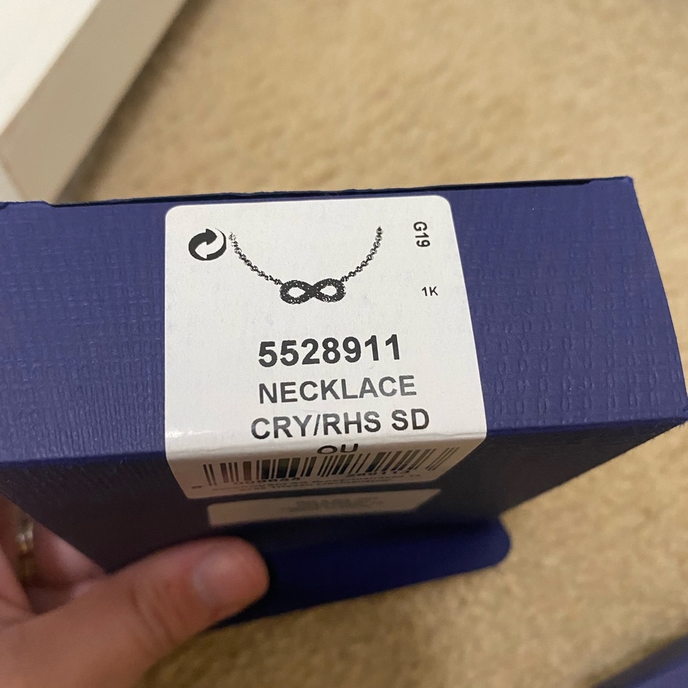 Swarovski Infinity Necklace